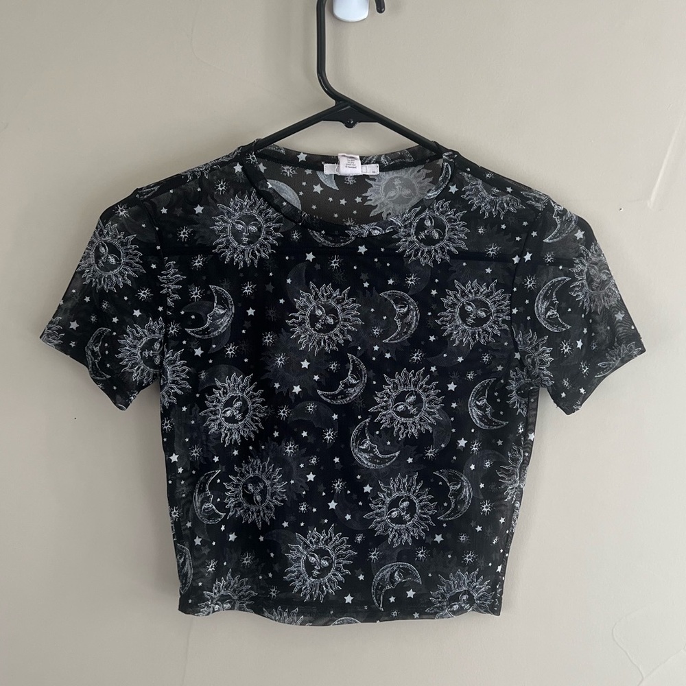Full Tilt Celestial Mesh Top